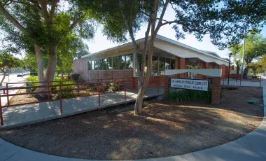 Exterior of Granada Hills Branch Library