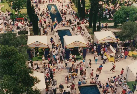 grand reopening of central library 1990s