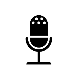 icon depicting a microphone