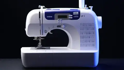 A Brother brand sewing machine