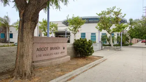 exterior of Ascot Branch Library