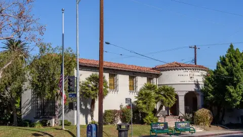 exterior of John C. Fremont Branch Library