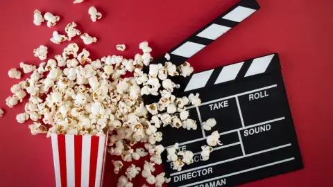 popcorn and movies