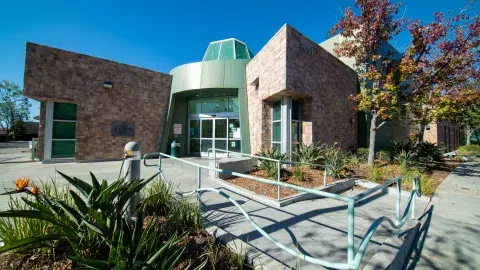 exterior of Northridge Branch Library