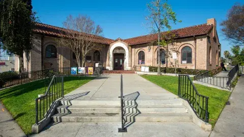 Exterior of R.L. Stevenson Branch Library
