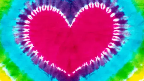 Tie Dye Heart